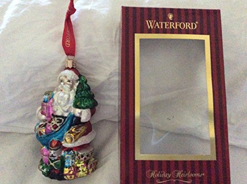 WATERFORD HOLIDAY HEIRLOOM SANTAS BAG OF GIFTS ORNAMENT