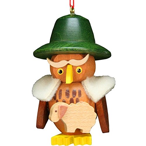 ULBR 10-0608 Christian Ulbricht Ornament – Owl Shepherd
