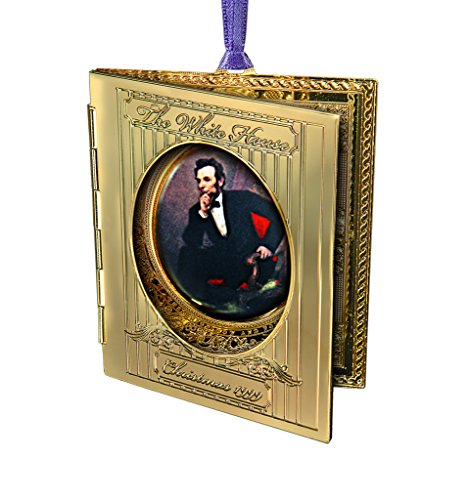 1999 White House Christmas Ornament, President Abraham Lincolns Portrait