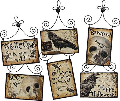 Spooky Halloween Postcard Pictures-Primitives by Kathy