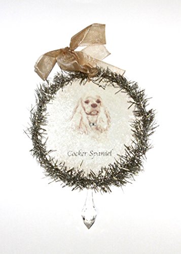 Rudolph & Me Dog Christmas Ornament – Cocker Spaniel