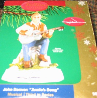 John Denver Carlton Heirloom Ornament “Annie’s Song” Ornament