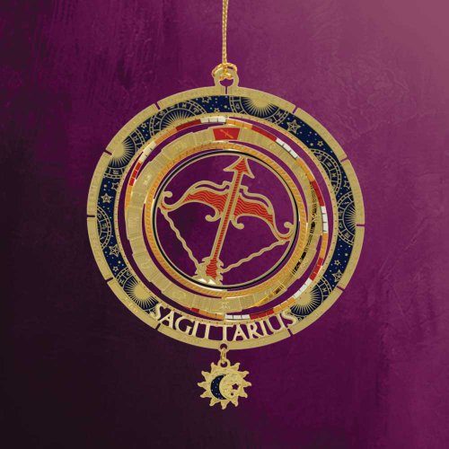 ChemArt 2.5″ Collectible Keepsakes Sagittarius Zodiac Christmas Ornament