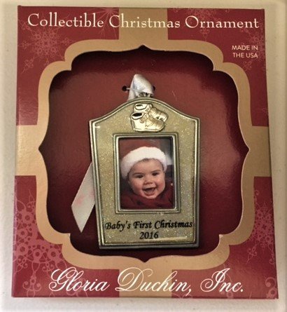 Gloria DuchinBaby’s First Christmas Ornament
