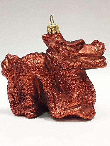 Ornaments to Remember: DRAGON Christmas Ornament (Copper)