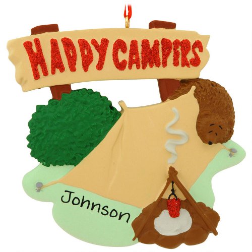 Happy Campers Christmas Ornament