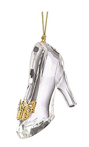 Lenox Disney Cinderella’s Glass Slipper Ornament Princess Shoe Christmas
