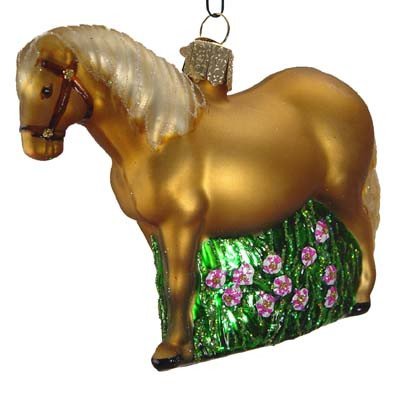 Old World Christmas Ornament – Shetland Pony
