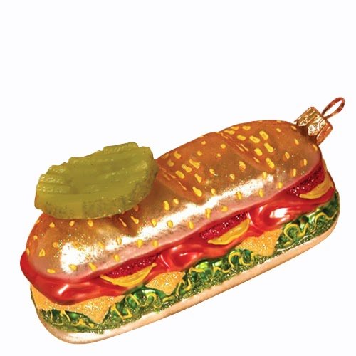 Ornaments to Remember: SUB SANDWICH Christmas Ornament