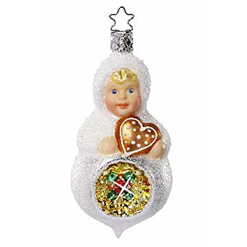 2011 Annual Inge-Glas Ornament Girl with Gingerbread Heart