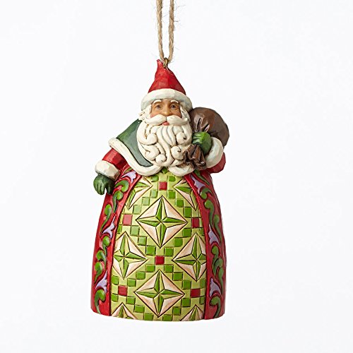 Heartwood Creek Jim Shore Hwc H/o Santa With Toybag Hanging Ornament