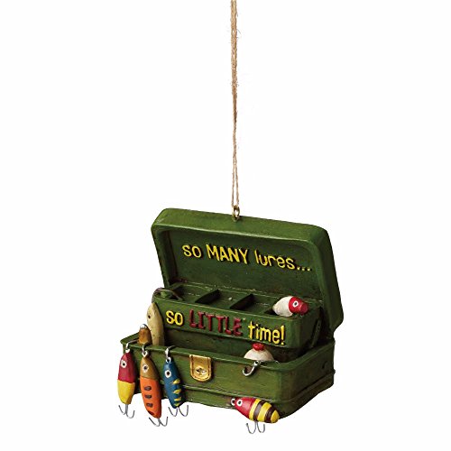 “So Many Lures, So Little Time” Angler Tackle Box Ornament 112988