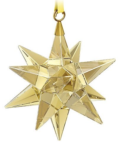 Swarovski Star Ornament Golden Shadow 3D