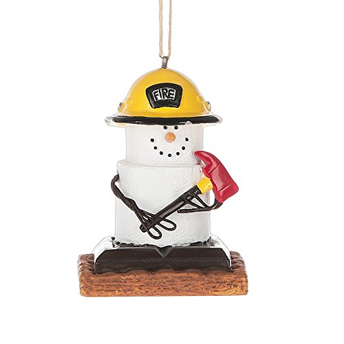 S’Mores Fireman Christmas/ Everyday Ornament