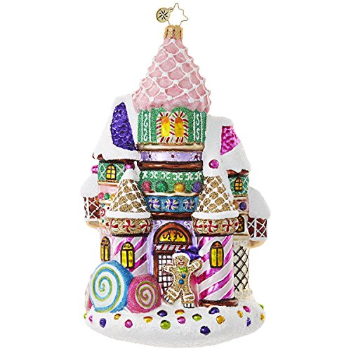 Christopher Radko Castle Christmas Candy & Sweets Christmas Ornament