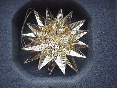 Danbury Mint 2007 Gold Star Ornament
