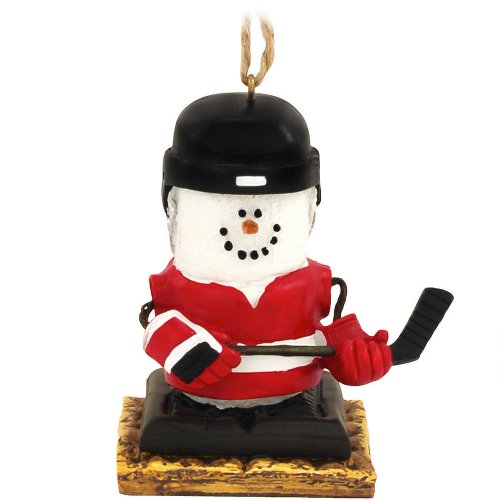 S’mores Hockey Player Ornament