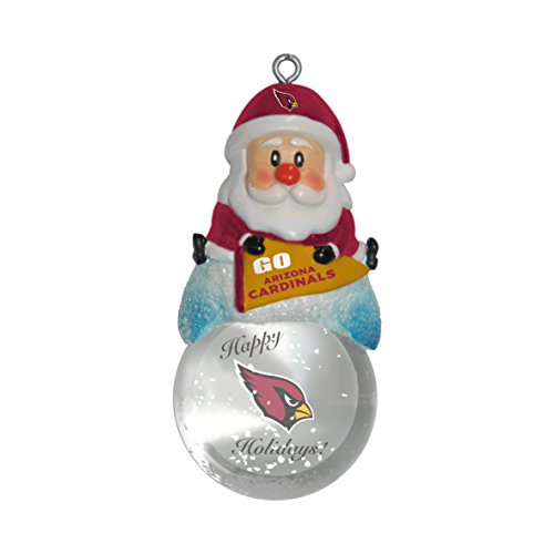 NFL Arizona Cardinals Snow Globe Ornament