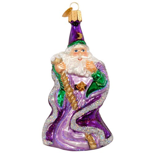Old World Christmas Glass Ornament – Wizard