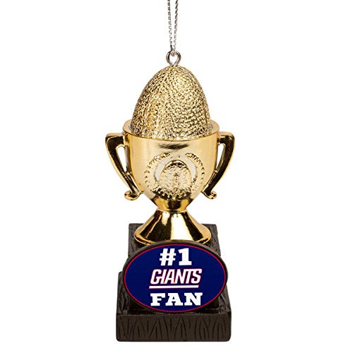2016 NFL Football Team Trophy Holiday Tree Ornament (New York Giants)