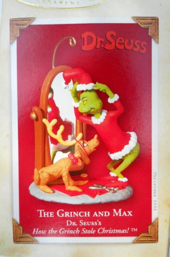 The Grinch and Max Dr.Seuss Hallmark