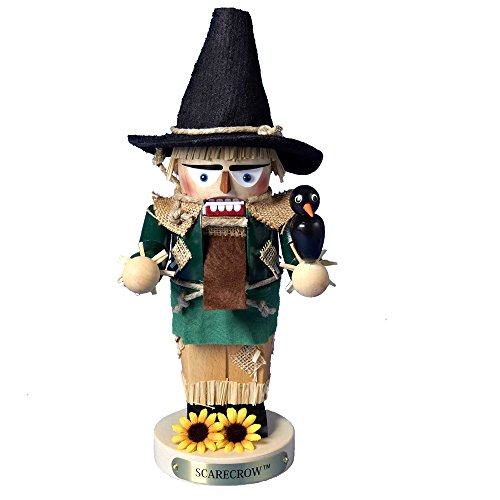 Kurt Adler Steinbach Chubby Wizard of Oz Scarecrow Nutcracker, 12-Inch