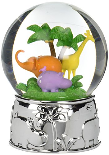Reed & Barton Jungle Parade Silver Plate Water globe, Plays Kinder Children’s Symphony