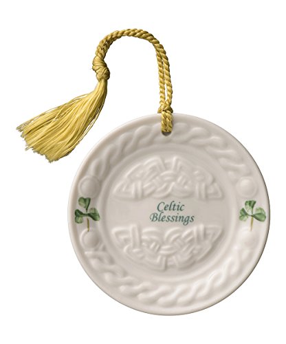 Belleek Celtic Blessing Ornament