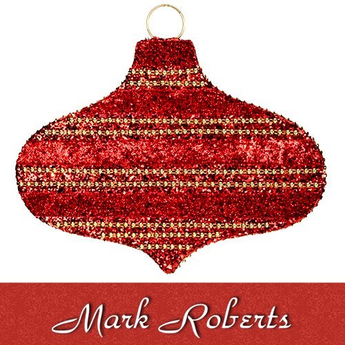 Mark Roberts Christmas Ornaments 30-04632-RED Deco Kismet
