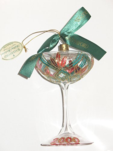 Waterford 2000 New Years Toast, Champagne Glass, Ornament Limited Edition