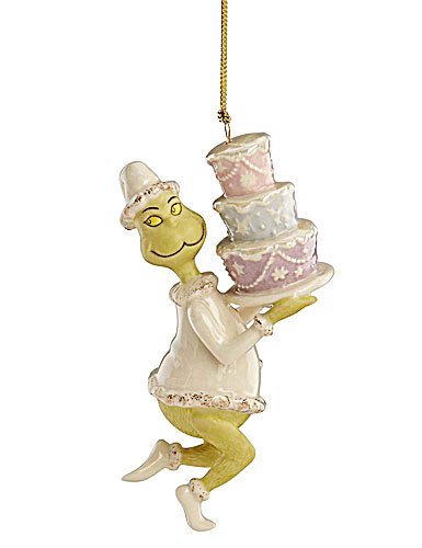 Lenox Grinch Takes The Cakes Ornament