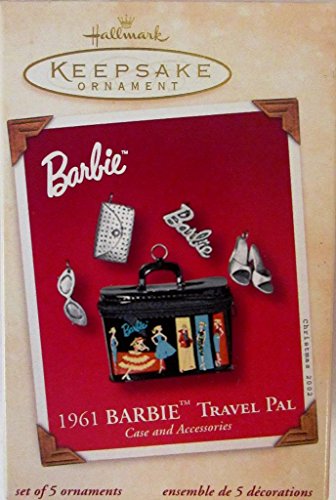 1961 Hallmark Keepsake Ornament Barbie Travel Pal (2001)