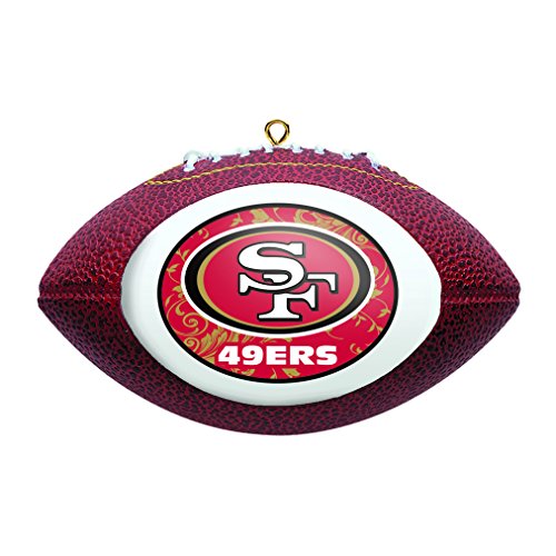 NFL San Francisco 49ers Replica Football Ornament