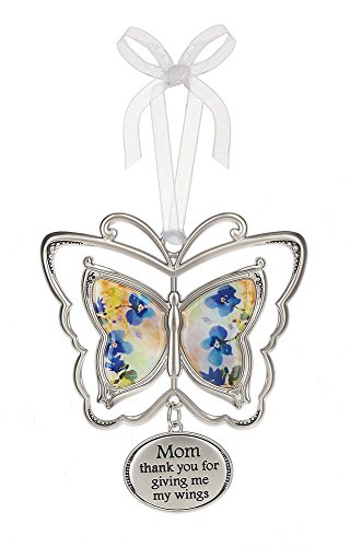 Ganz Home Decor Spring 3D Butterfly Wishes Ornaments (Mom)