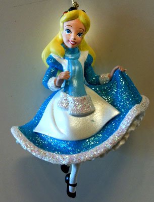 Disney Alice in Wonderland Figurine Ornament NEW
