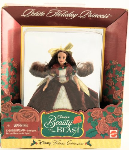 Disney – Beauty & The Beast – Belle – Petite Holiday Princess – Ornament – Mattel – 1998 – Limited Edition – Collectible