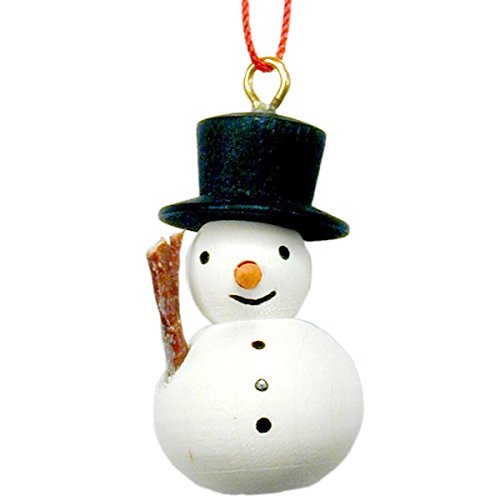 ULBR 10-0866 Christian Ulbricht Ornament – Snowman with Broom
