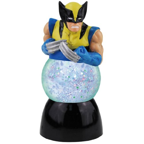 Westland Giftware Sparkler Water Globe Figurine, 35mm, Marvel Comics Wolverine