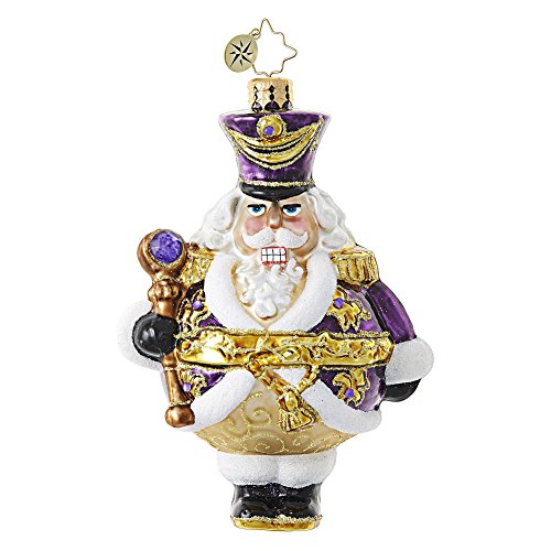 Christopher Radko Pudgy and Proud Nutcrackers Christmas Ornament