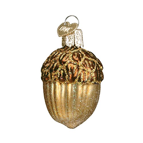 Old World Christmas Acorn Glass Blown Ornament
