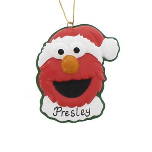 Elmo Christmas Ornament with FREE Personalization – Kurt Adler, Official Sesame Street Product