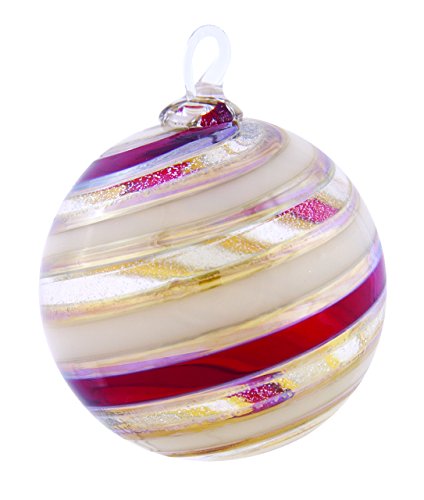 Glass Eye Studio Cranberry Delight Limited Edition Ornament Boxed