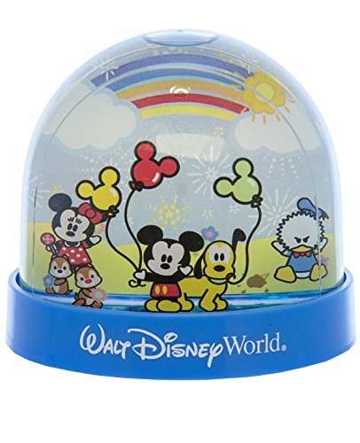 Disney Parks Mickey Mouse and Pals Cuties Plastic Snowglobe Water Globe