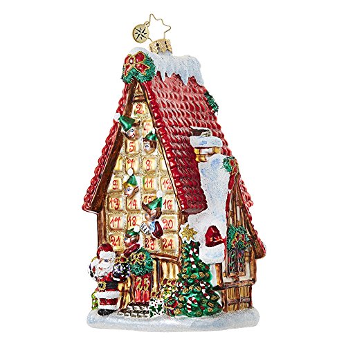 Christopher Radko Countdown Cottage Cottages & Houses Christmas Ornament