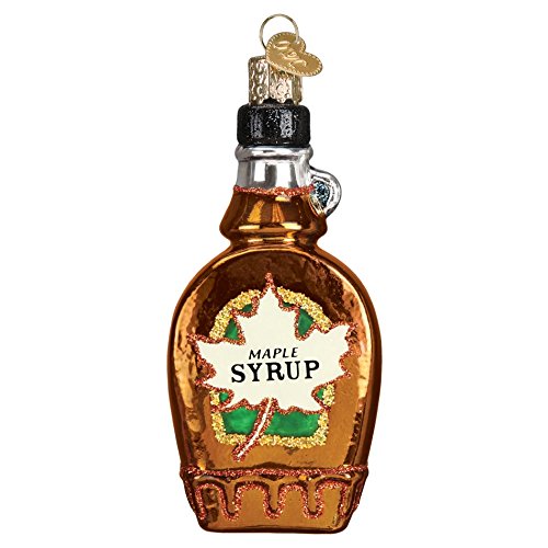 Old World Christmas Maple Syrup, 4.25″