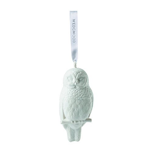 Wedgwood Figural Owl Christmas collection, White