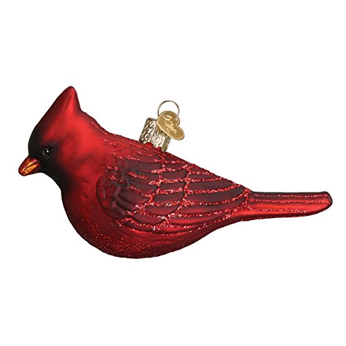 Old World Christmas Northern Cardinal Handcrafted Hanging Tree Ornament