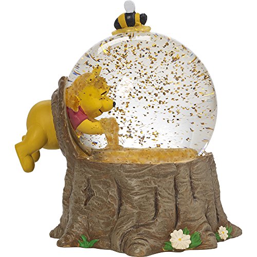 Precious Moments, Disney Showcase Winnie The Pooh Musical Snow Globe, For The Love Of Hunny, Resin/Glass, #171708