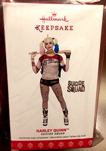 SDCC Comic Con 2017 Exclusive! Hallmark HARLEY QUINN Suicide Squad DC Ornament