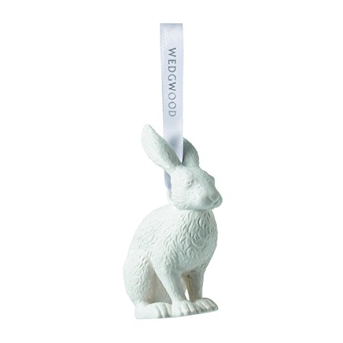 Wedgwood Figural Hare Christmas collection, White